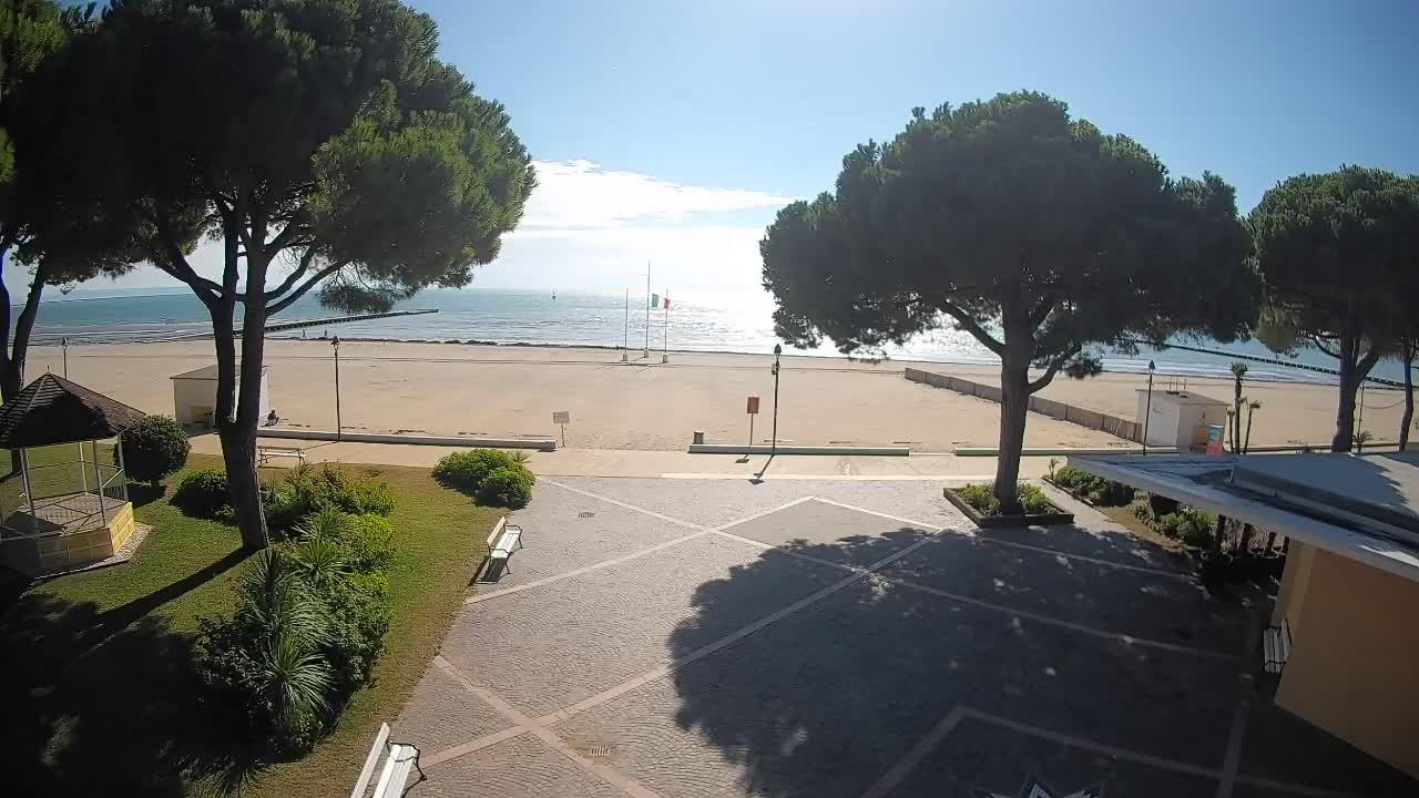Spletna kamera Gradež (Grado) – Vhod na plažo