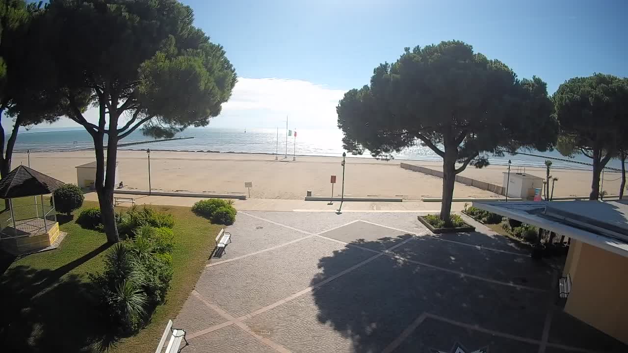 Spletna kamera Gradež (Grado) – Vhod na plažo