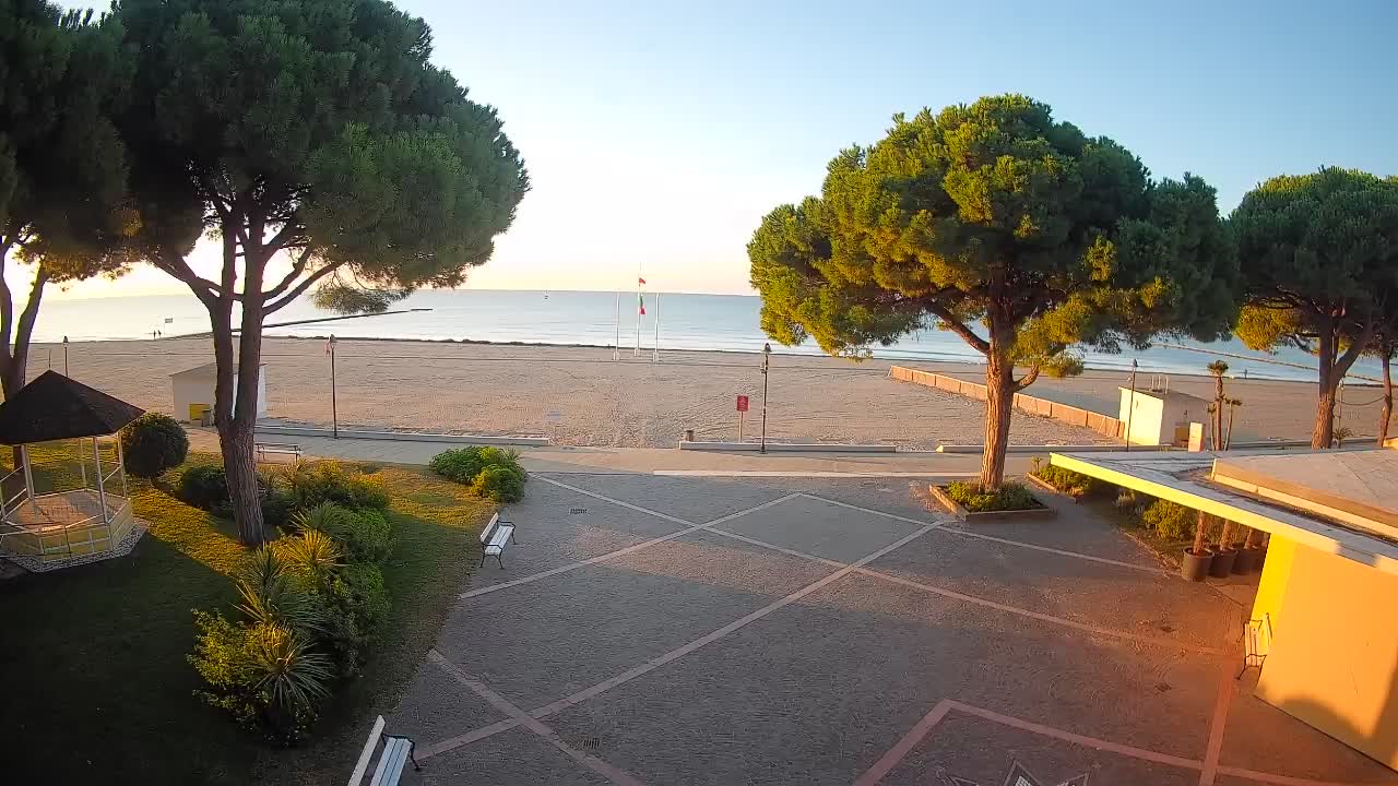 Webcam Grado – Entrée de la plage (Lido di Grado)