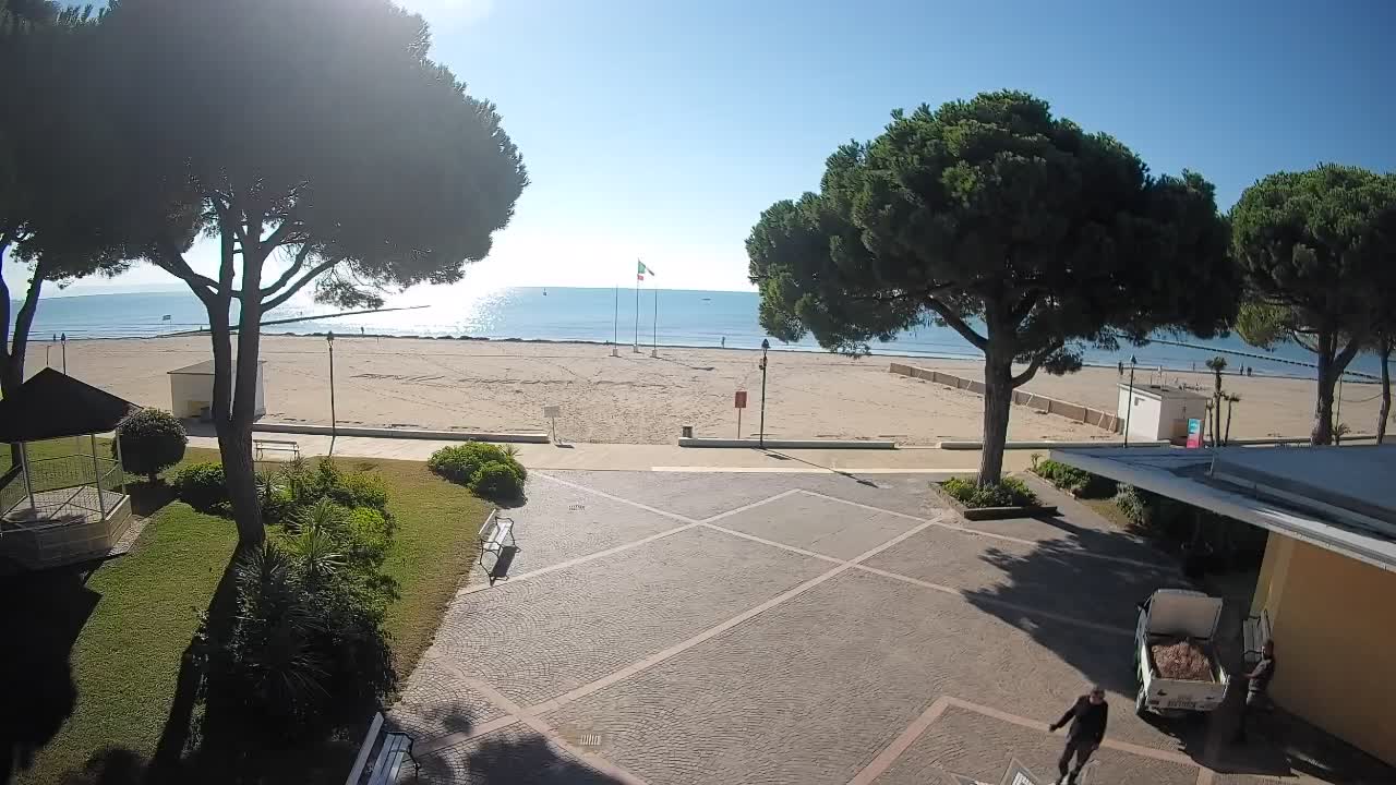 Webcam de Grado – Entrada de la playa (Lido di Grado)