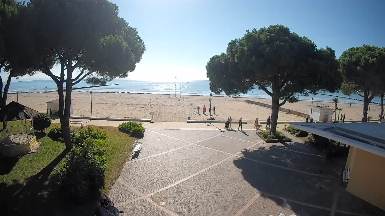 Webcam de Grado – Entrada de la playa (Lido di Grado)