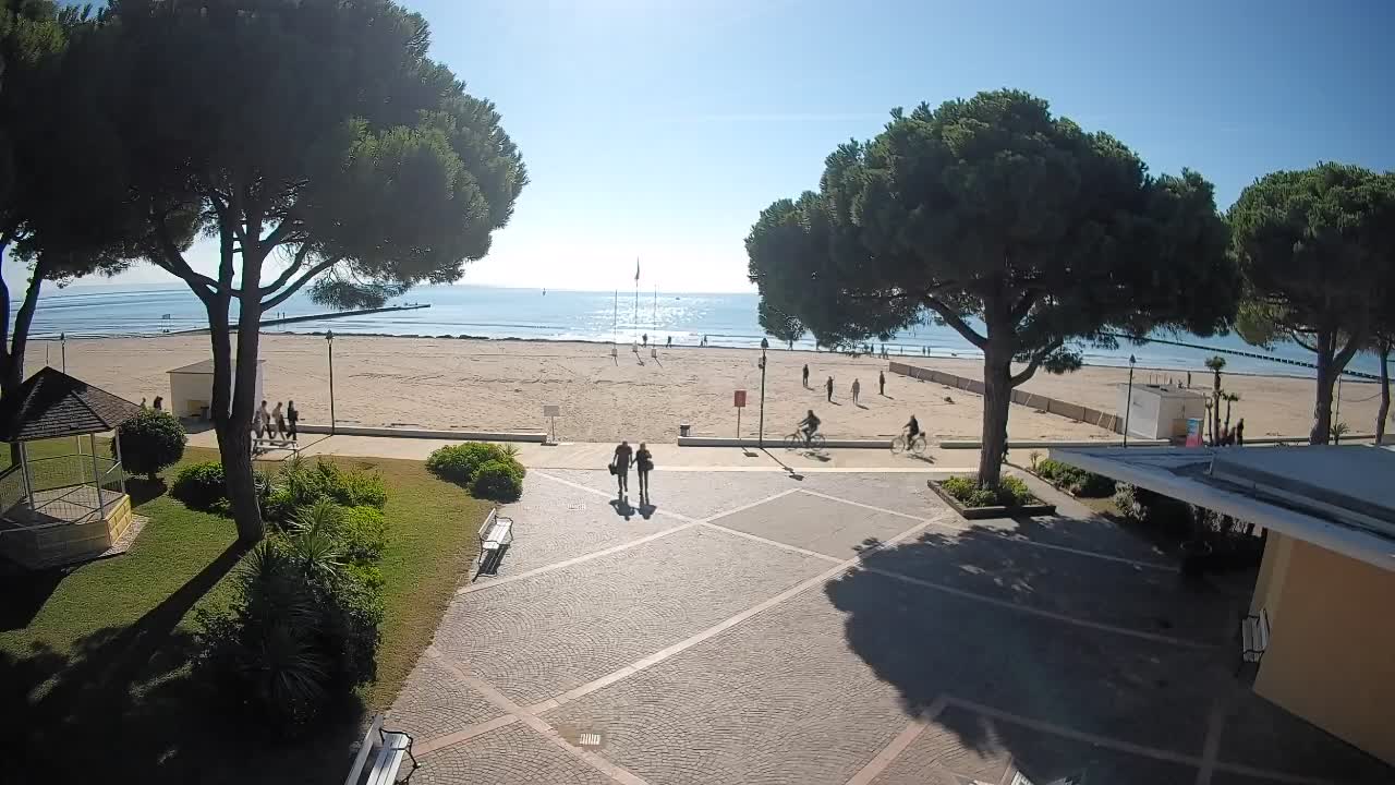 Web kamera Grado – Ulaz na plažu (Lido di Grado)