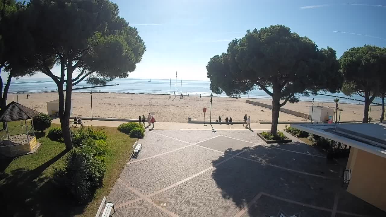 Spletna kamera Gradež (Grado) – Vhod na plažo