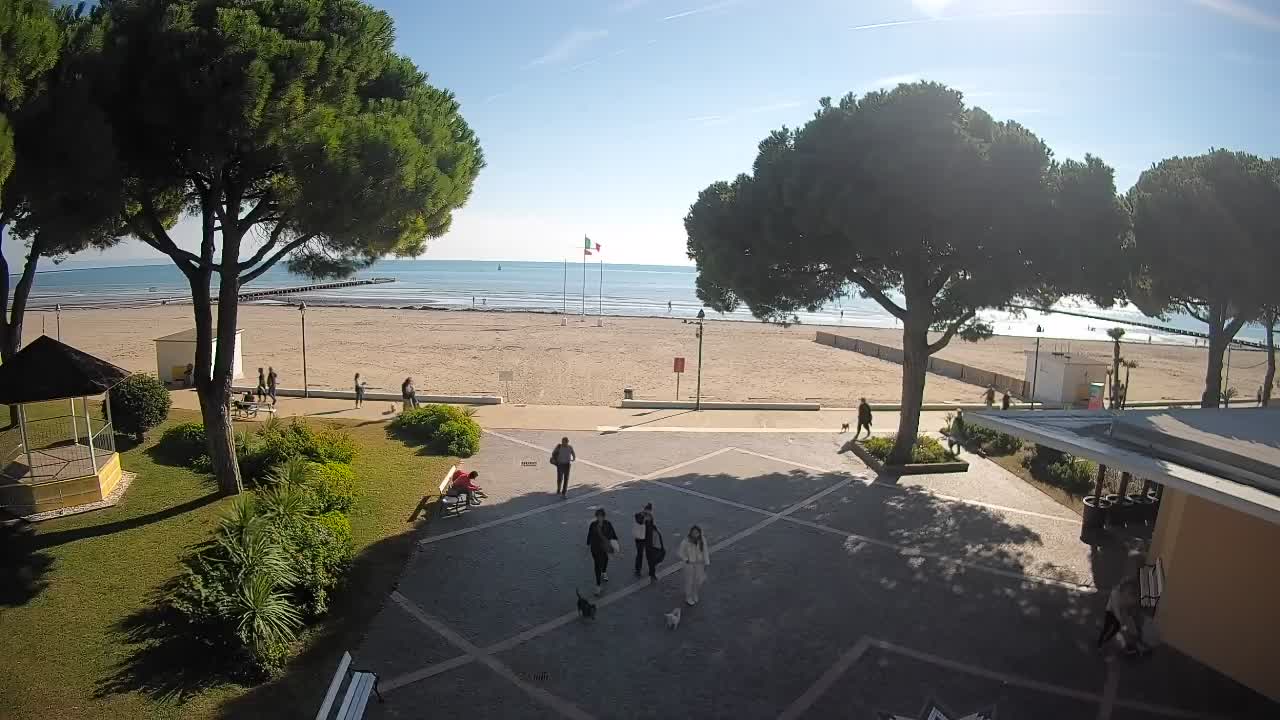 Webcam de Grado – Entrada de la playa (Lido di Grado)