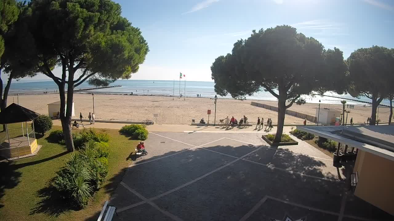 Webcam Grado – Entrée de la plage (Lido di Grado)