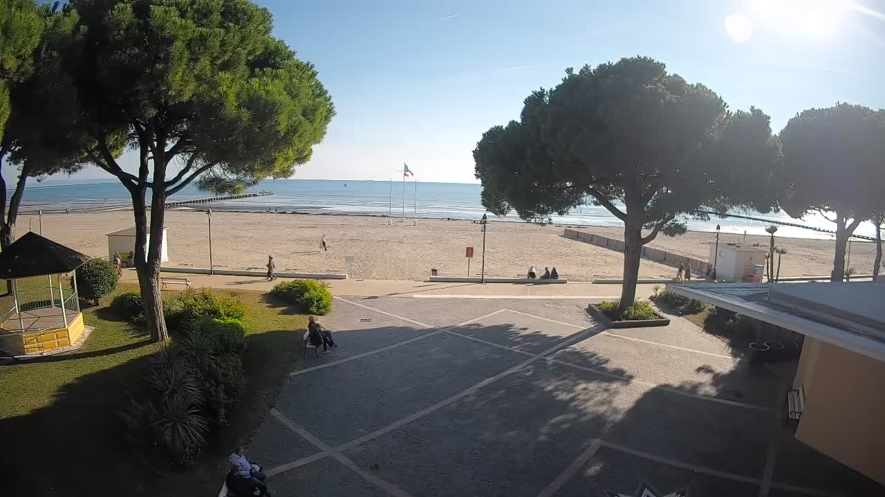 Webcam Grado – Entrée de la plage (Lido di Grado)