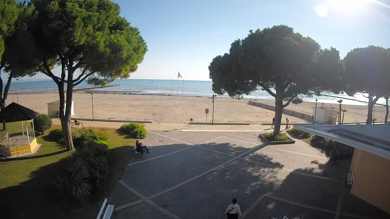 Spletna kamera Gradež (Grado) – Vhod na plažo