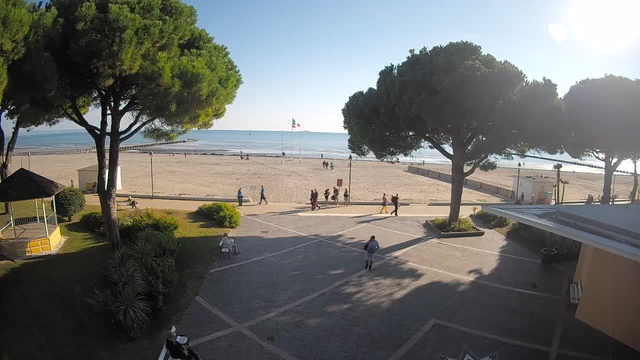 Webcam Grado – Entrée de la plage (Lido di Grado)
