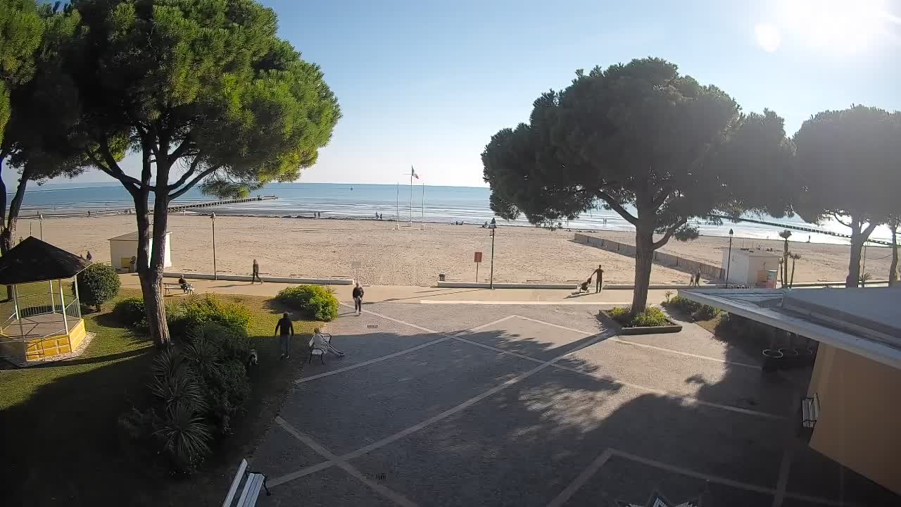 Spletna kamera Gradež (Grado) – Vhod na plažo