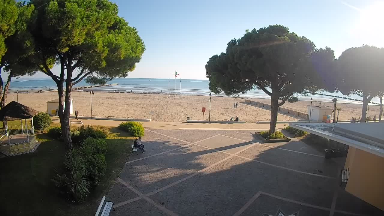 Webcam de Grado – Entrada de la playa (Lido di Grado)