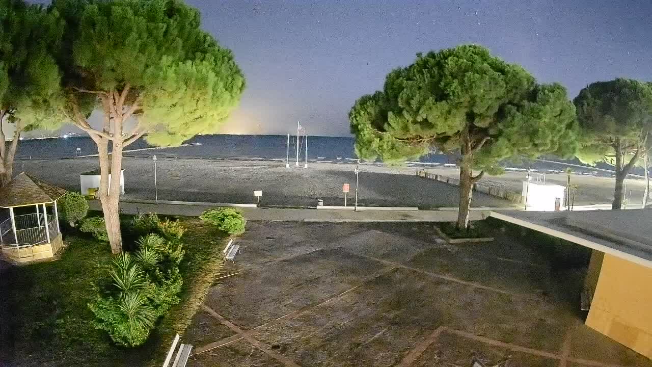 Webcam de Grado – Entrada de la playa (Lido di Grado)