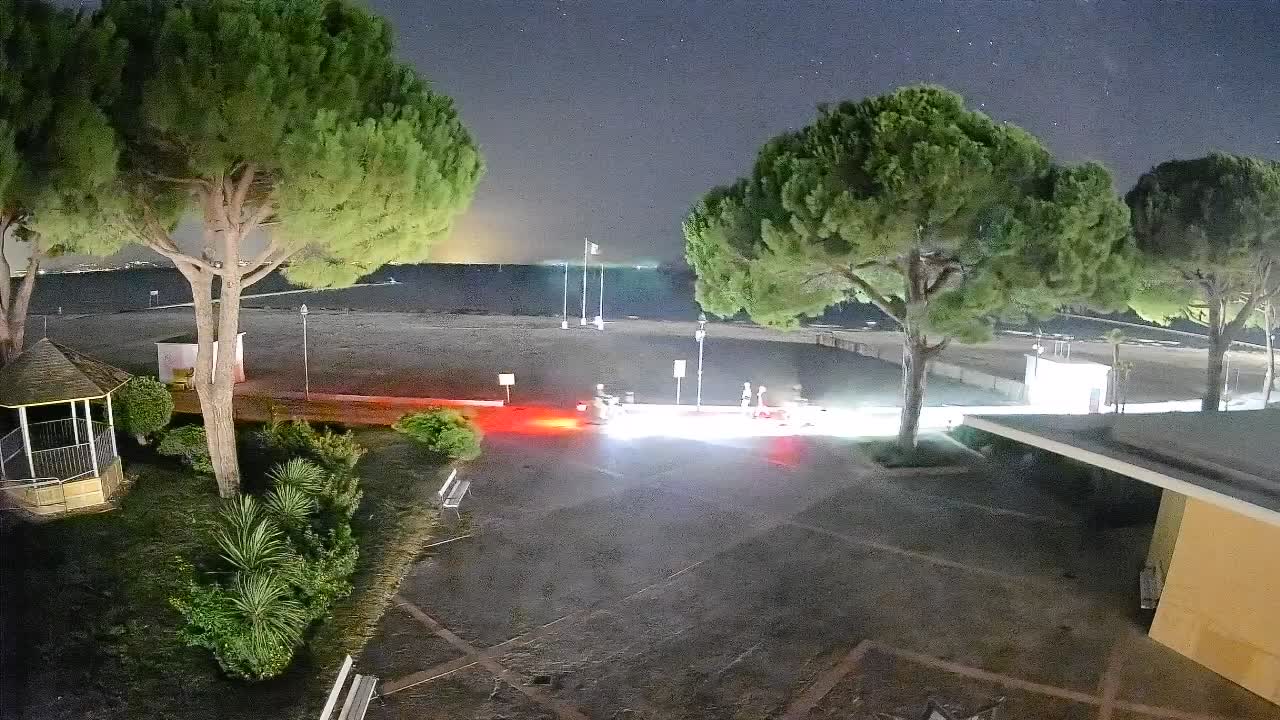 Spletna kamera Gradež (Grado) – Vhod na plažo