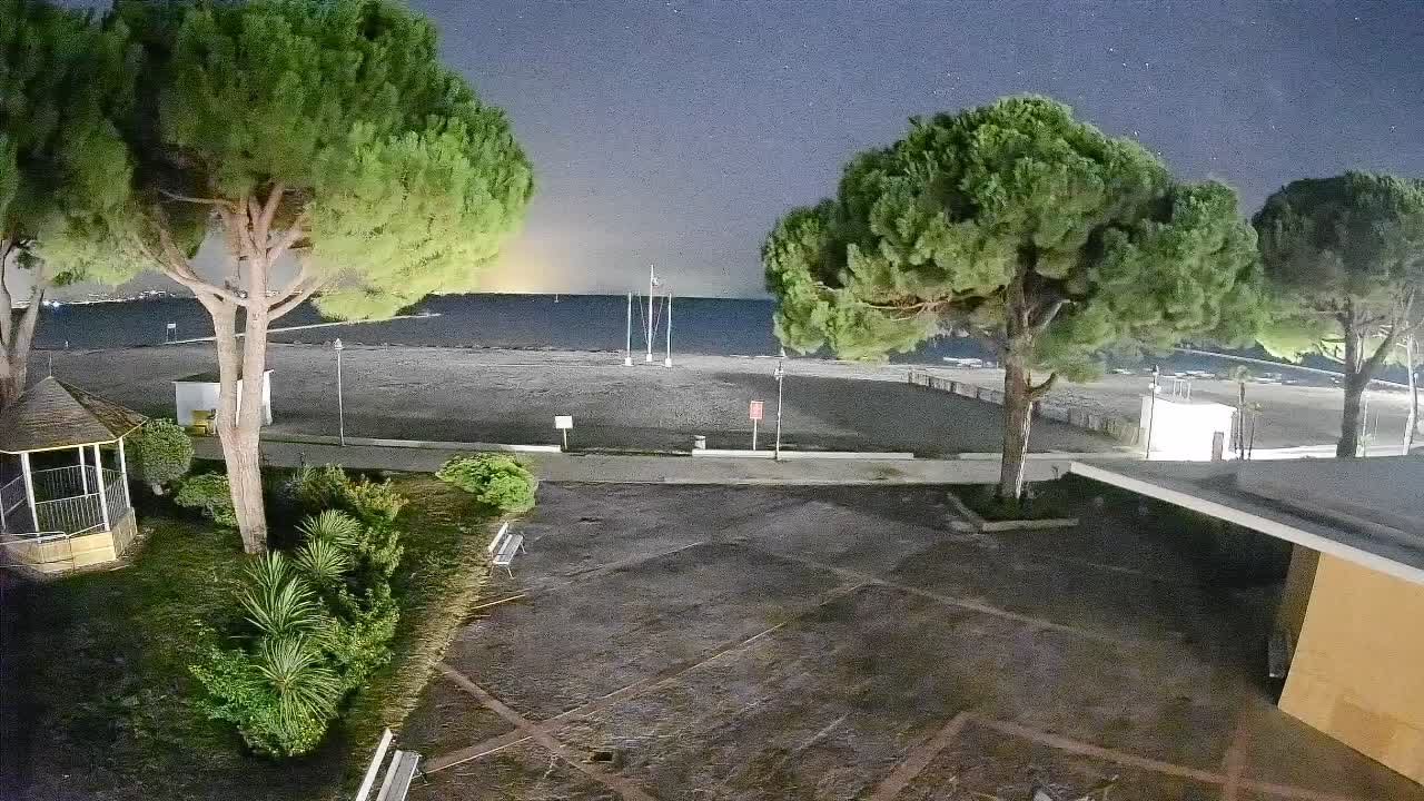 Spletna kamera Gradež (Grado) – Vhod na plažo
