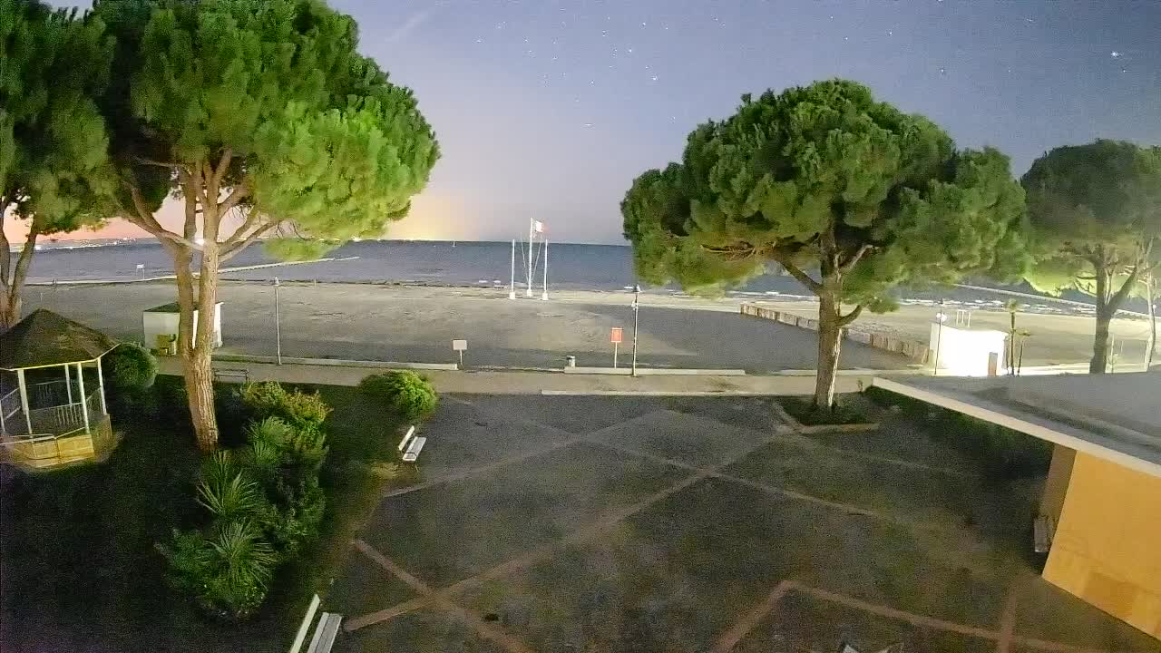 Webcam de Grado – Entrada de la playa (Lido di Grado)