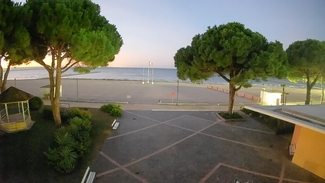 Spletna kamera Gradež (Grado) – Vhod na plažo