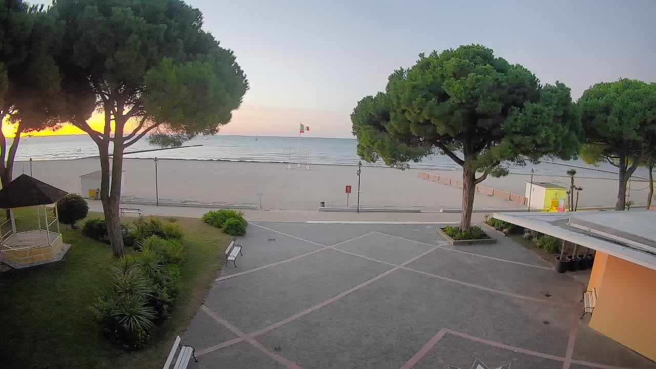 Web kamera Grado – Ulaz na plažu (Lido di Grado)