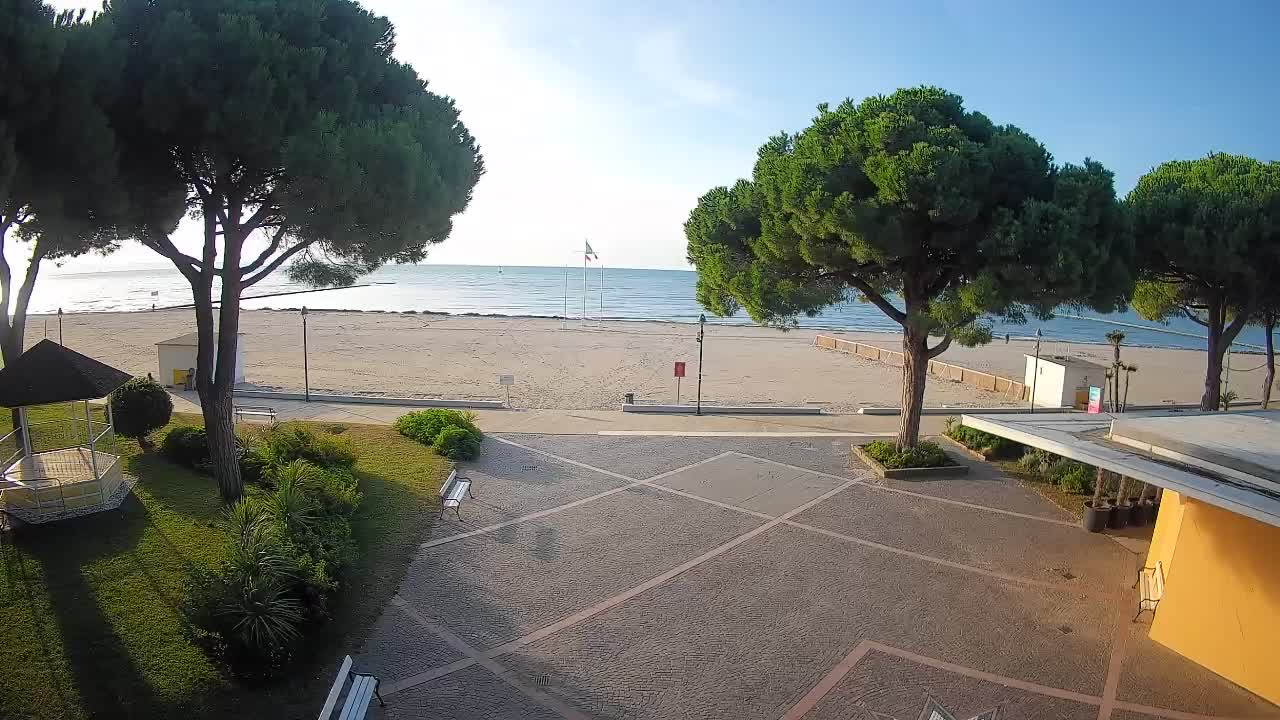 Grado Webcam – Strandzugang am Lido di Grado