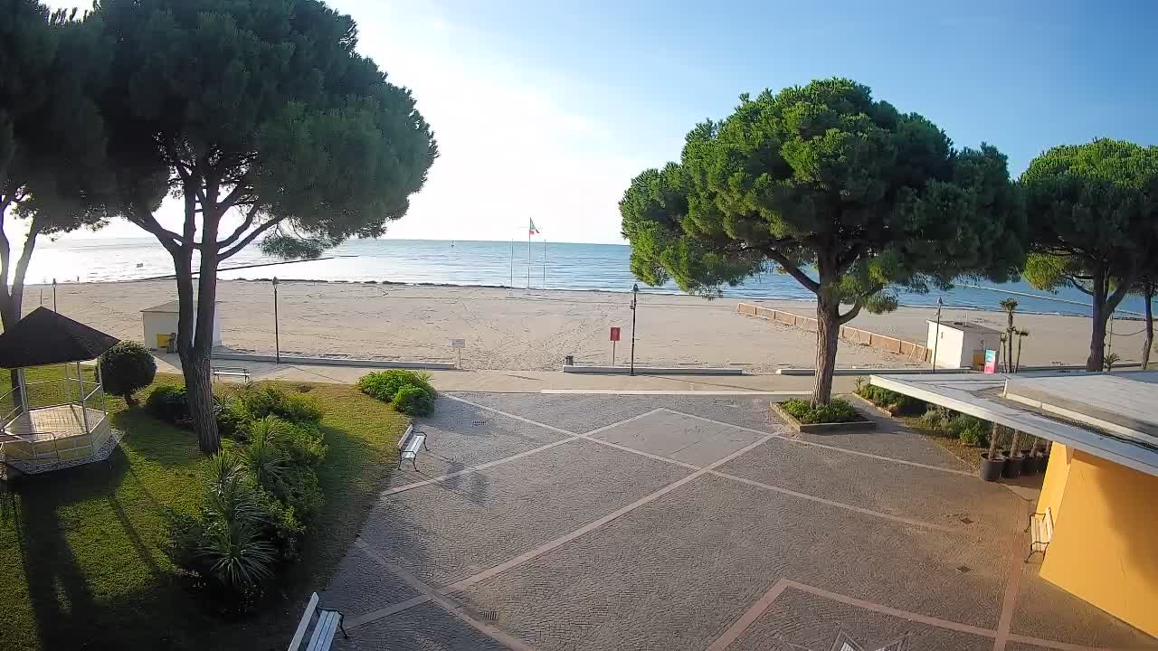 Web kamera Grado – Ulaz na plažu (Lido di Grado)