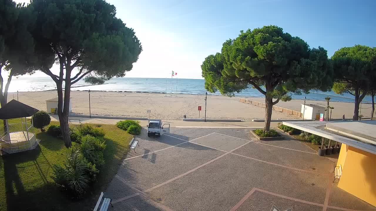 Webcam Grado – Entrée de la plage (Lido di Grado)