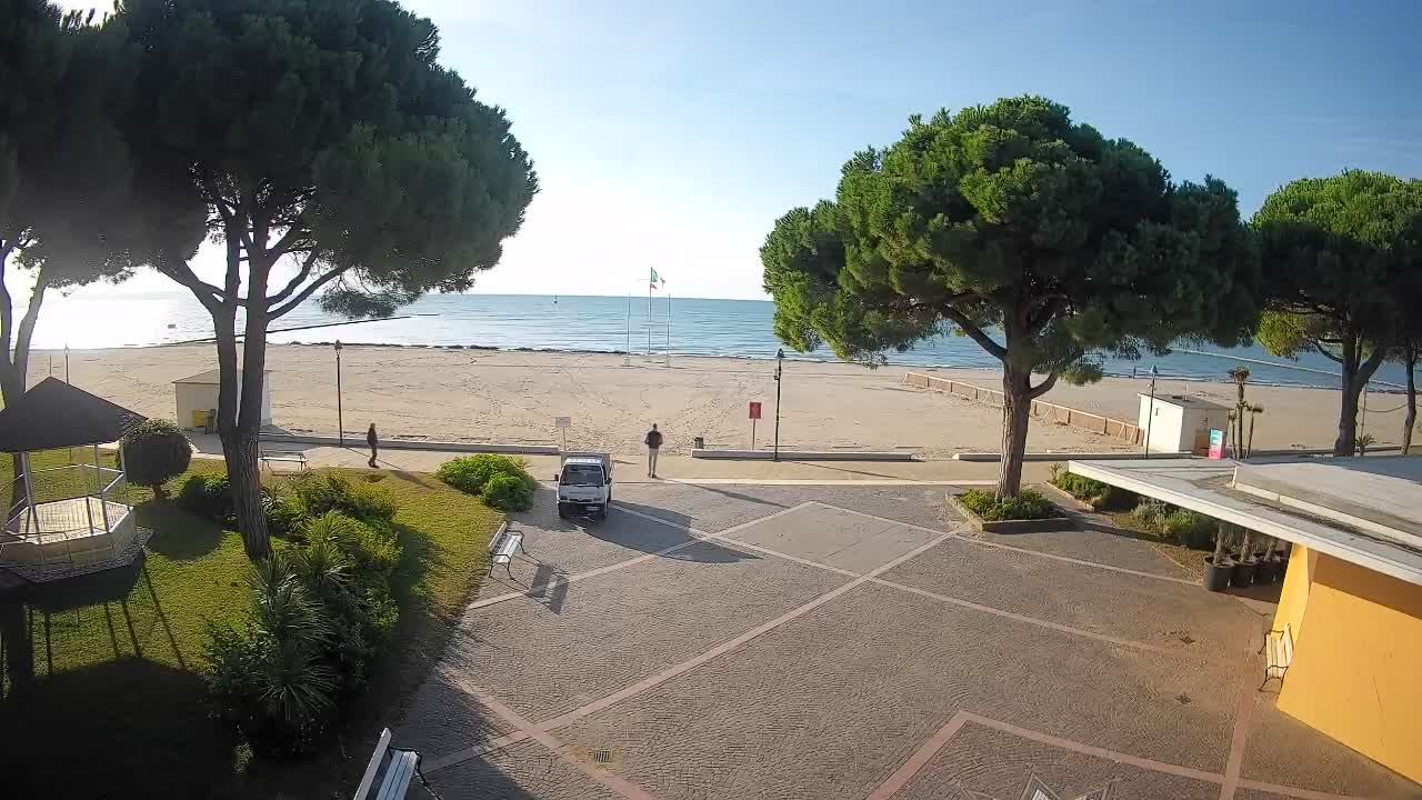 Grado Webcam – Strandzugang am Lido di Grado