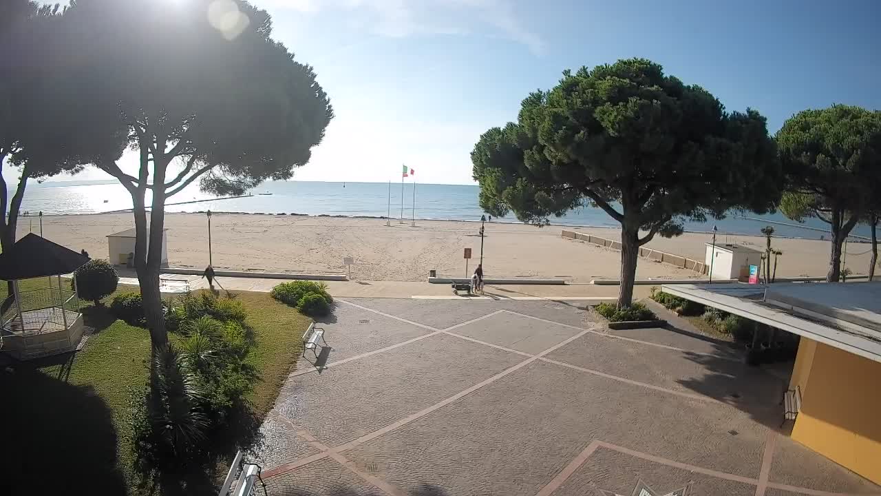 Webcam de Grado – Entrada de la playa (Lido di Grado)
