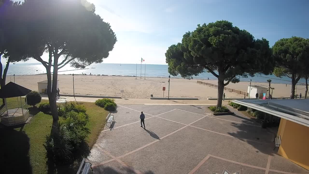 Webcam Grado – Entrée de la plage (Lido di Grado)