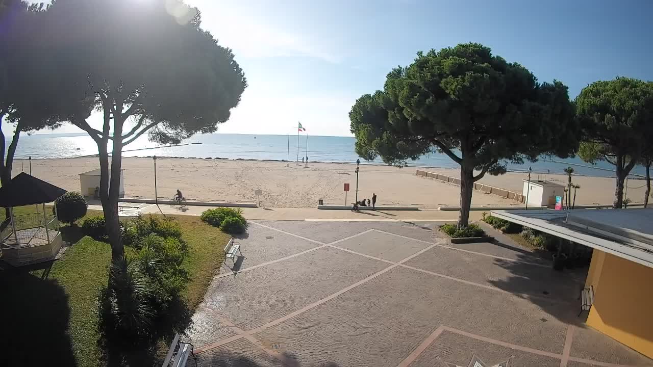 Webcam de Grado – Entrada de la playa (Lido di Grado)
