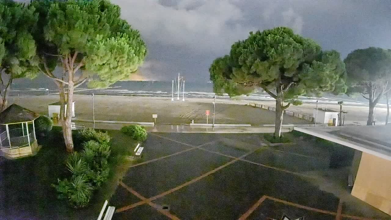 Webcam Grado – Entrée de la plage (Lido di Grado)