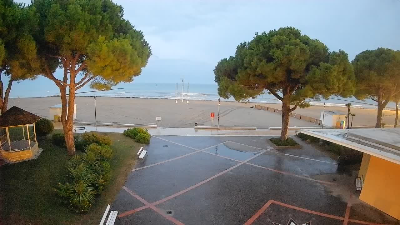 Web kamera Grado – Ulaz na plažu (Lido di Grado)