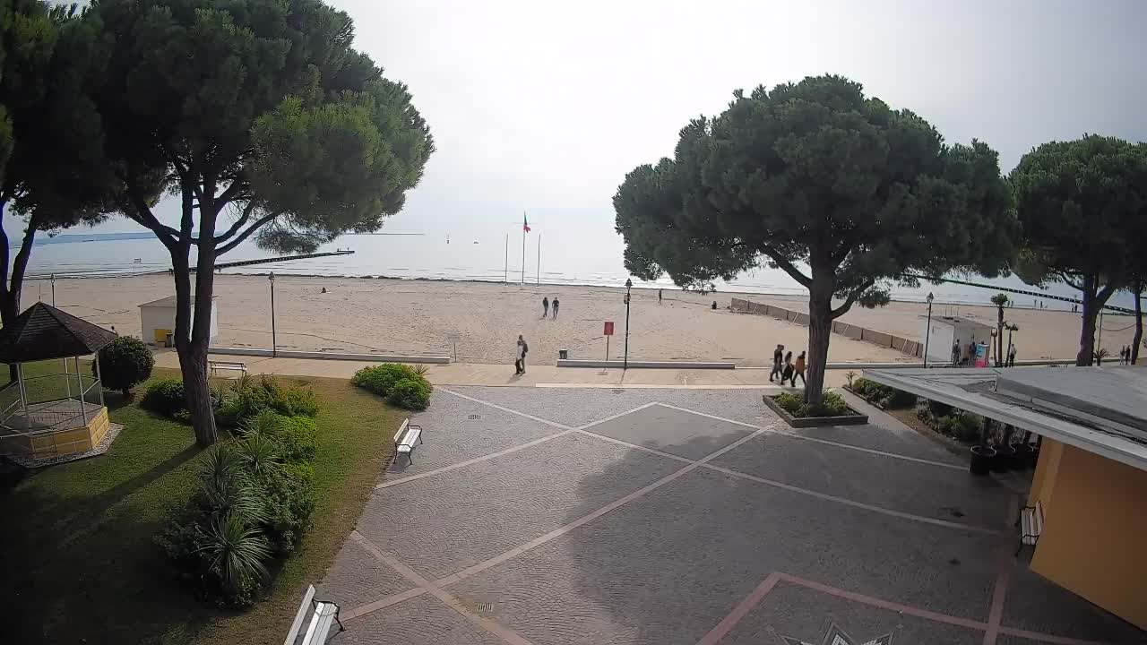 Webcam de Grado – Entrada de la playa (Lido di Grado)
