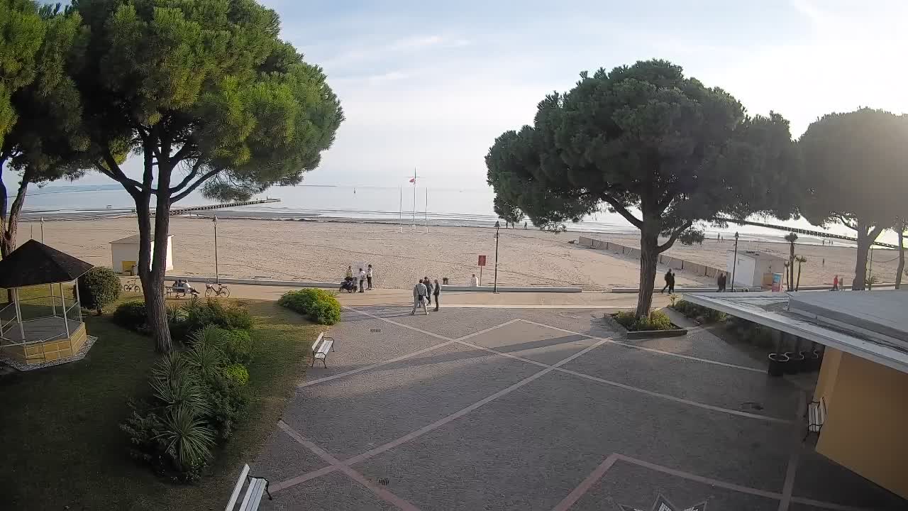 Spletna kamera Gradež (Grado) – Vhod na plažo