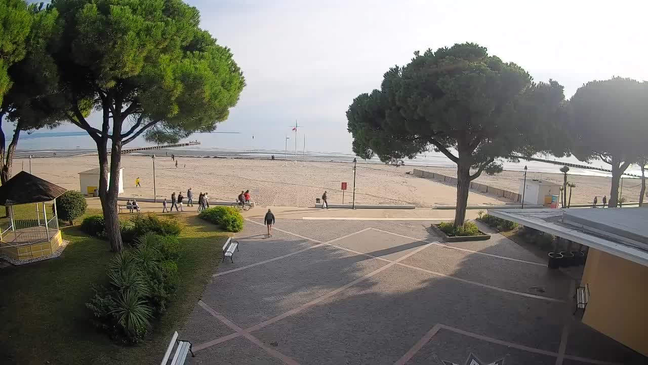 Spletna kamera Gradež (Grado) – Vhod na plažo