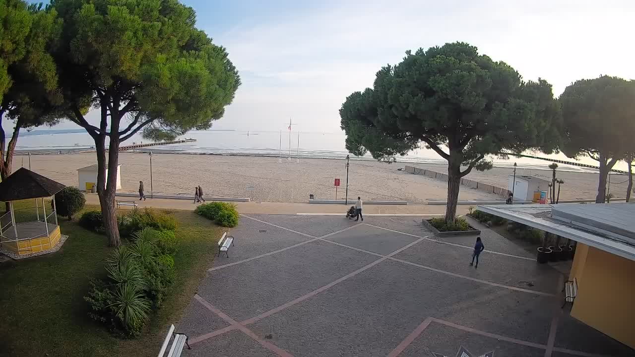 Web kamera Grado – Ulaz na plažu (Lido di Grado)