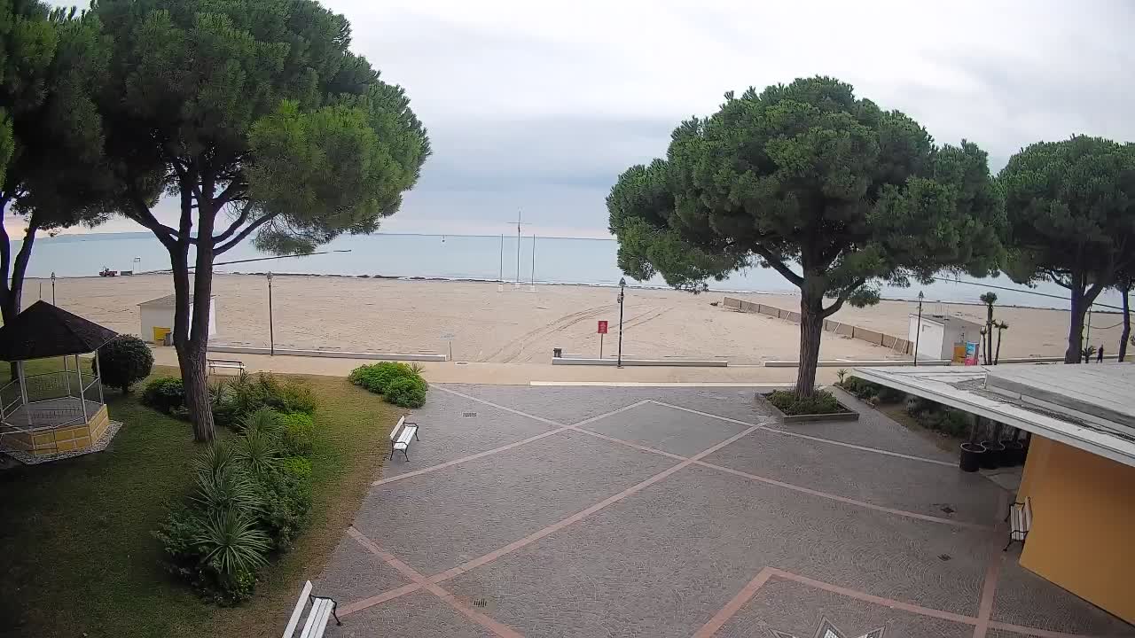 Webcam de Grado – Entrada de la playa (Lido di Grado)