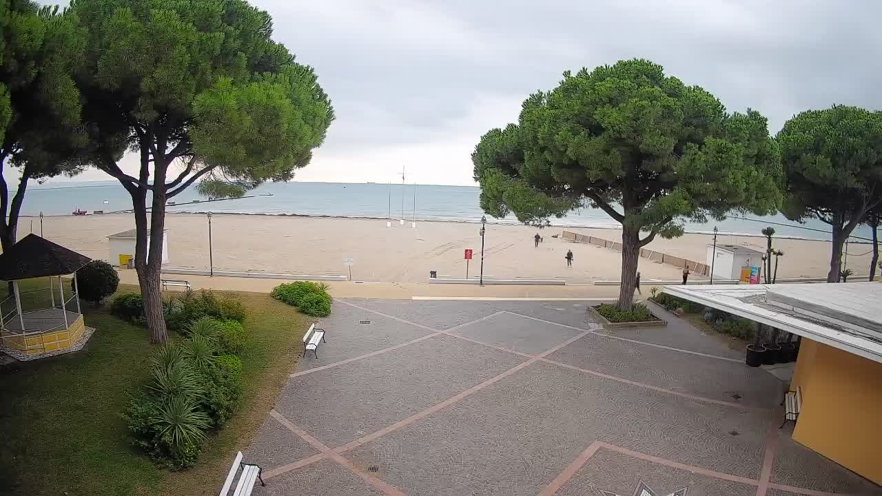 Webcam de Grado – Entrada de la playa (Lido di Grado)