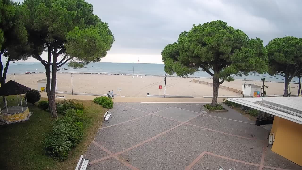 Webcam de Grado – Entrada de la playa (Lido di Grado)