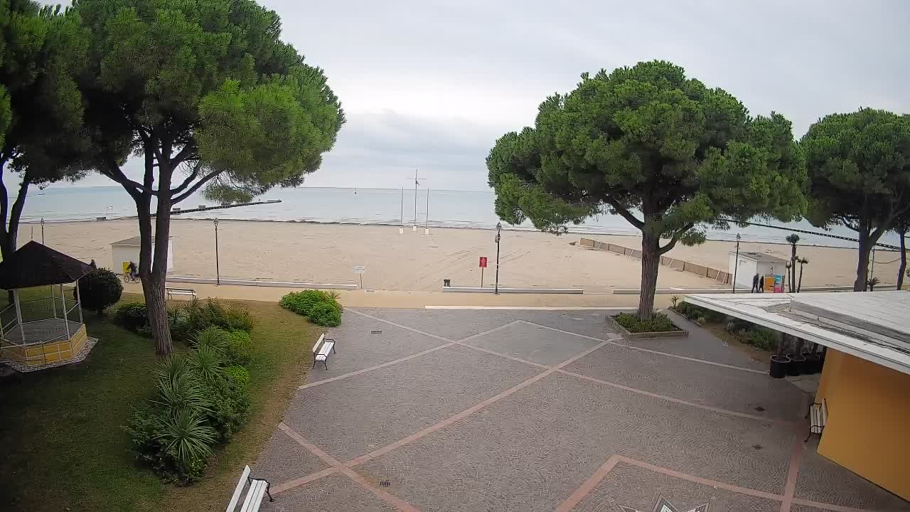 Spletna kamera Gradež (Grado) – Vhod na plažo