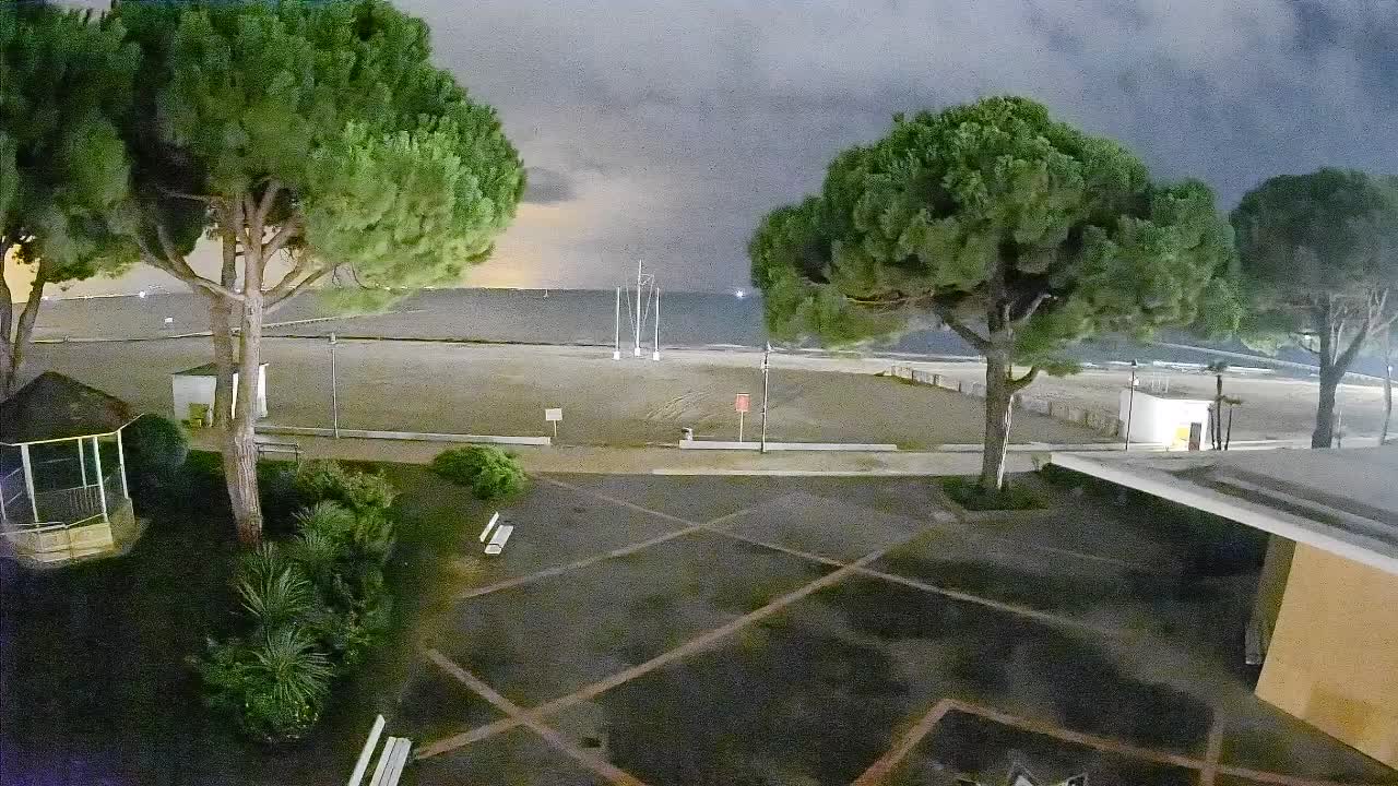 Spletna kamera Gradež (Grado) – Vhod na plažo