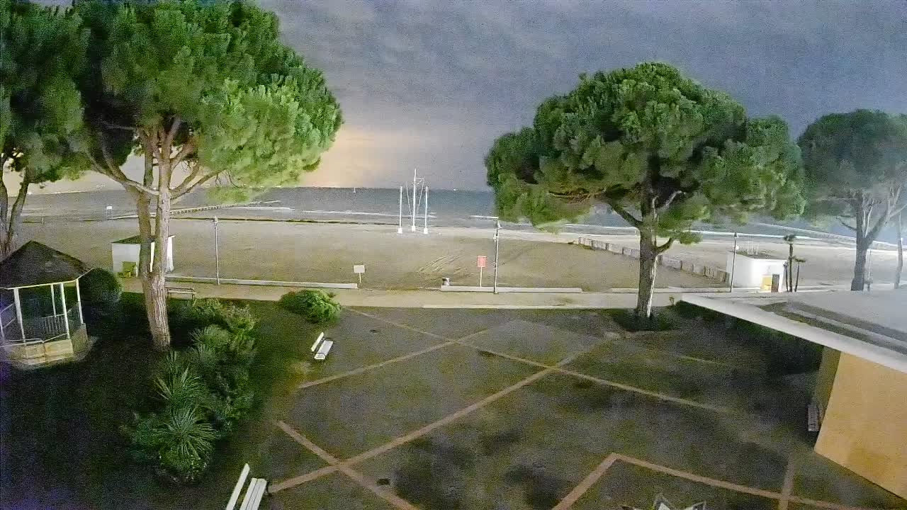 Spletna kamera Gradež (Grado) – Vhod na plažo