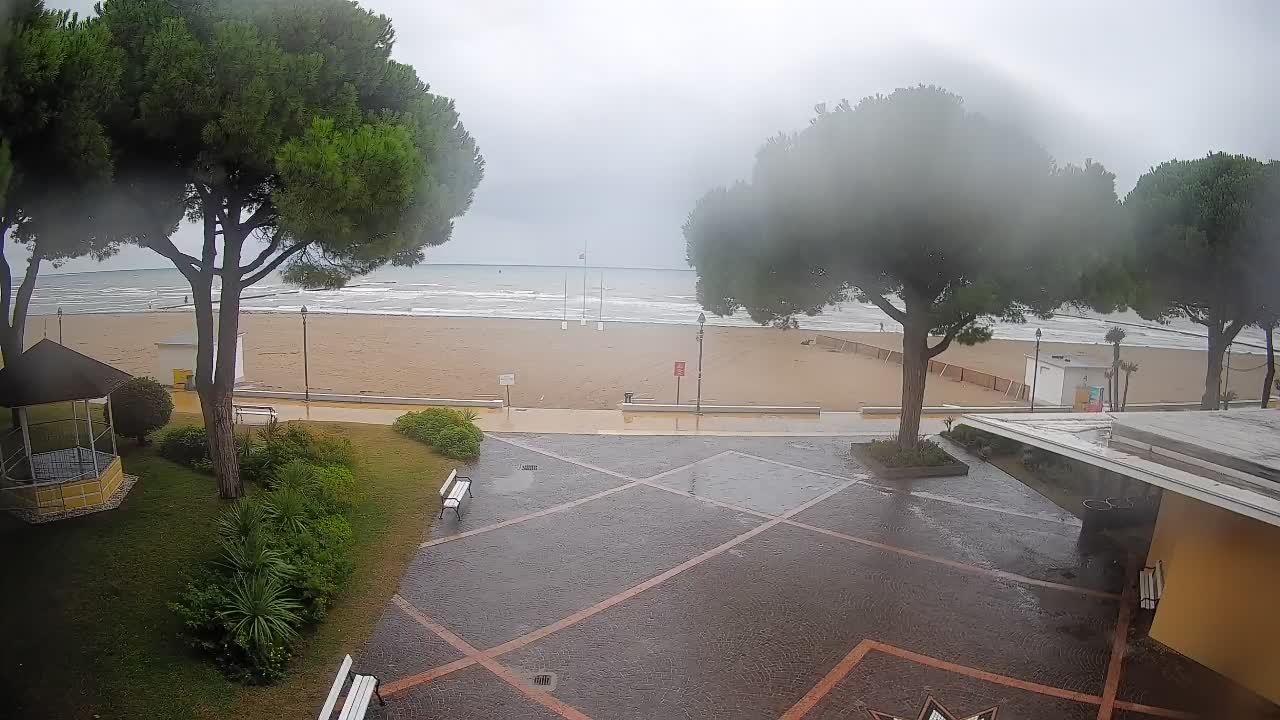 Spletna kamera Gradež (Grado) – Vhod na plažo