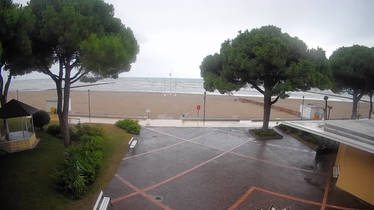 Spletna kamera Gradež (Grado) – Vhod na plažo