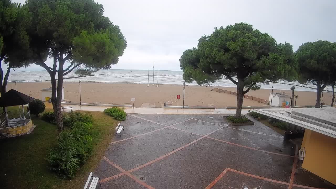 Spletna kamera Gradež (Grado) – Vhod na plažo