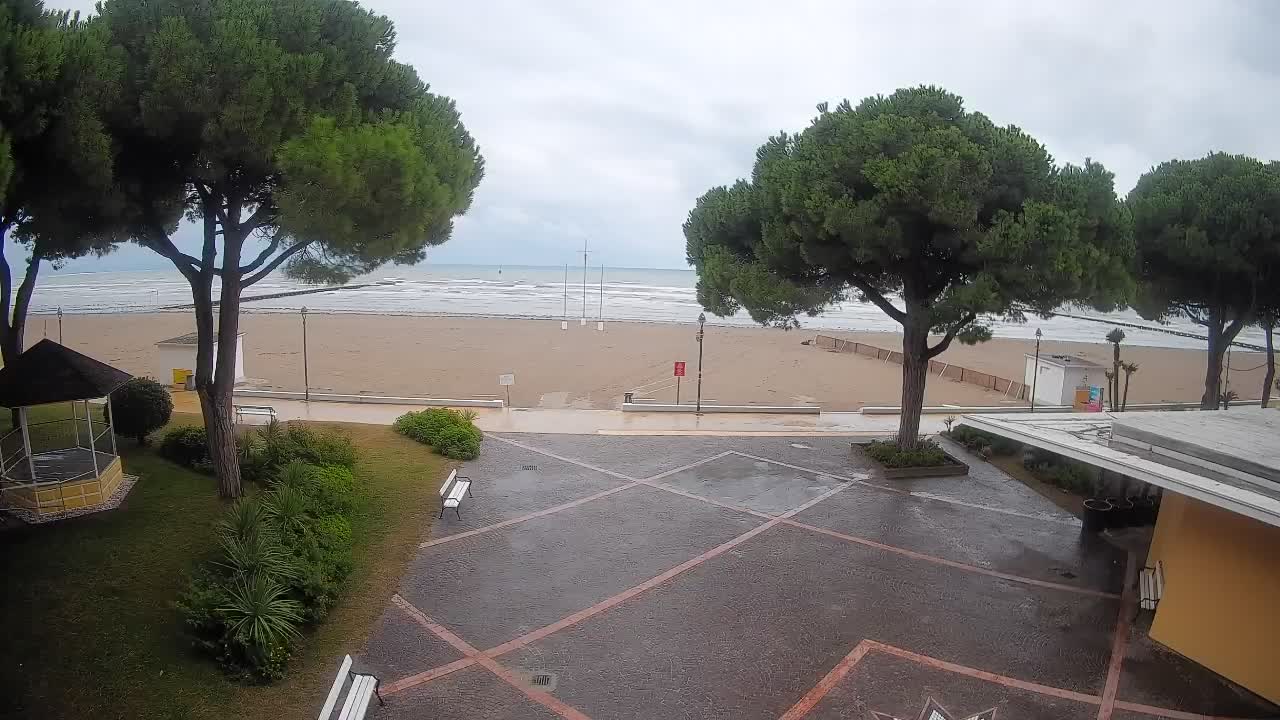 Spletna kamera Gradež (Grado) – Vhod na plažo