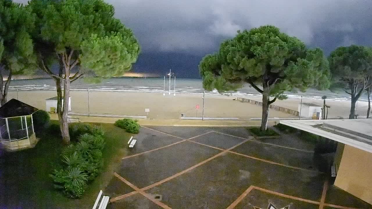 Spletna kamera Gradež (Grado) – Vhod na plažo