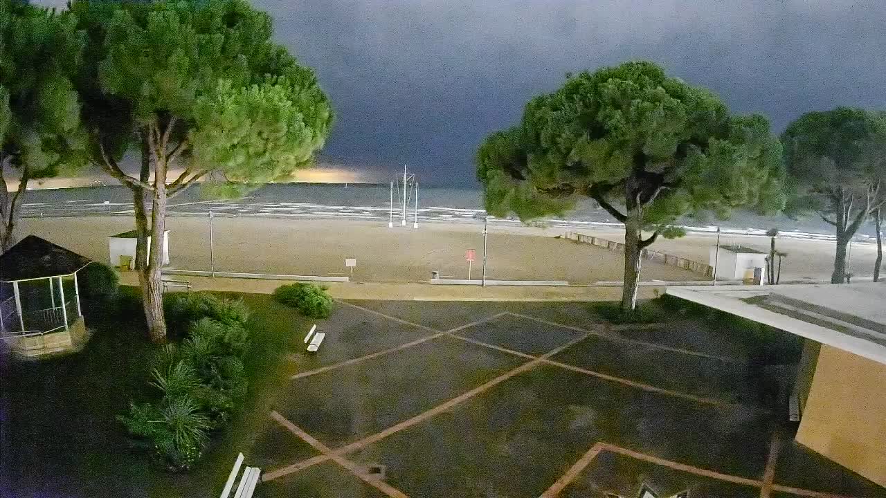 Spletna kamera Gradež (Grado) – Vhod na plažo