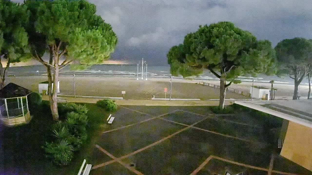 Spletna kamera Gradež (Grado) – Vhod na plažo