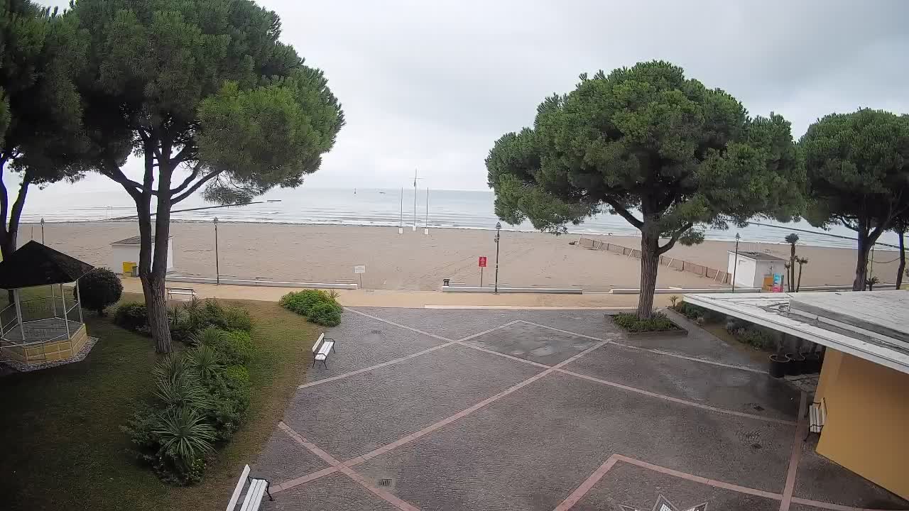 Spletna kamera Gradež (Grado) – Vhod na plažo