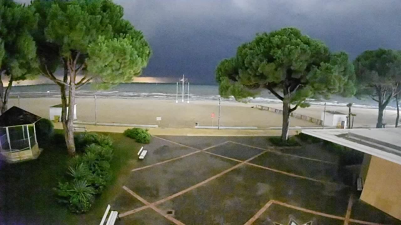 Spletna kamera Gradež (Grado) – Vhod na plažo