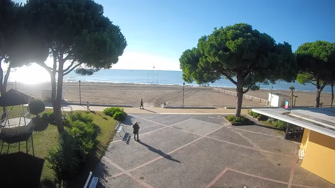 Spletna kamera Gradež (Grado) – Vhod na plažo