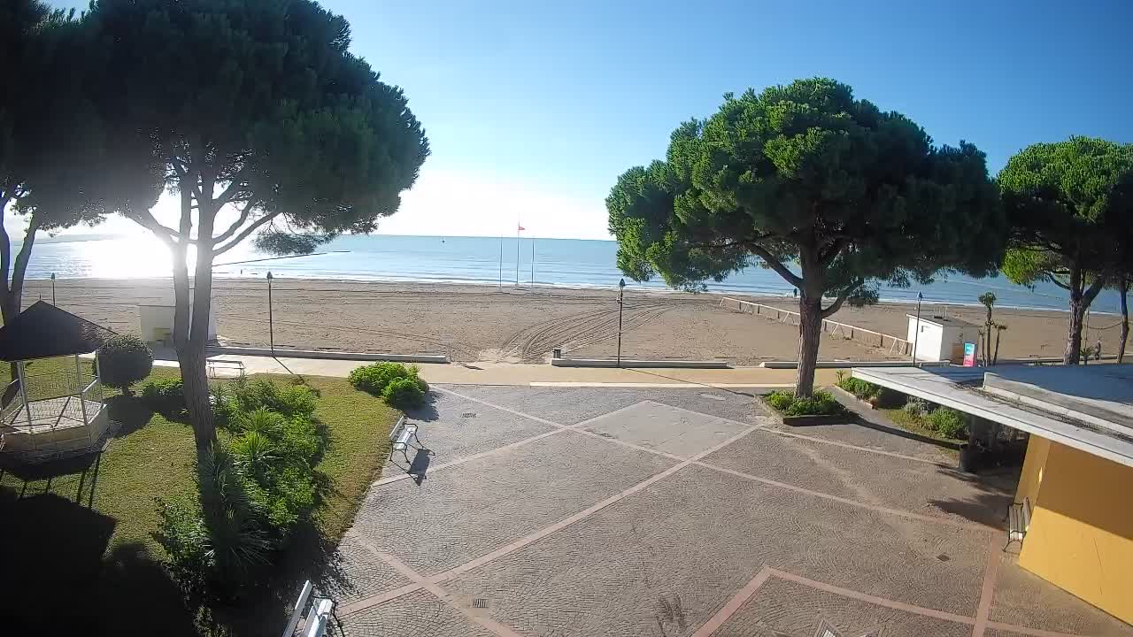 Spletna kamera Gradež (Grado) – Vhod na plažo